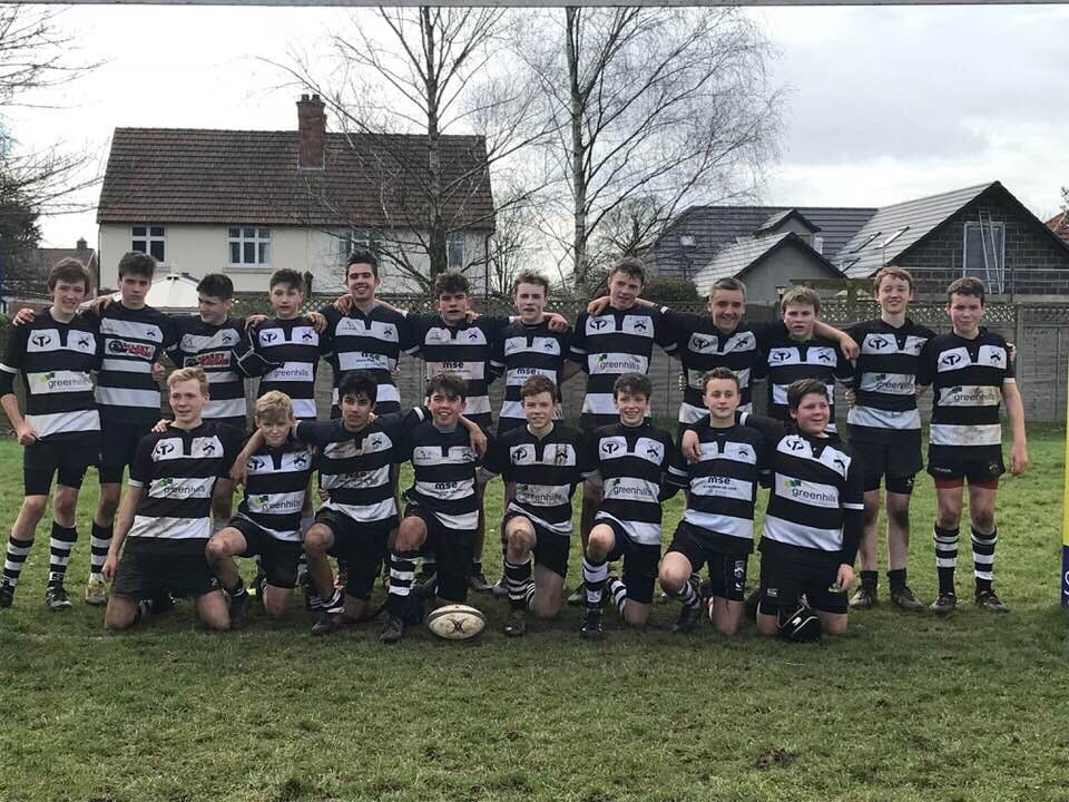 Stratford-on-Avon's Under 14 Rugby Team