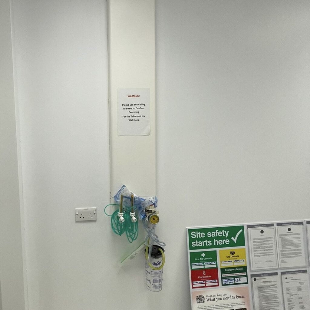 Hospital safety signs